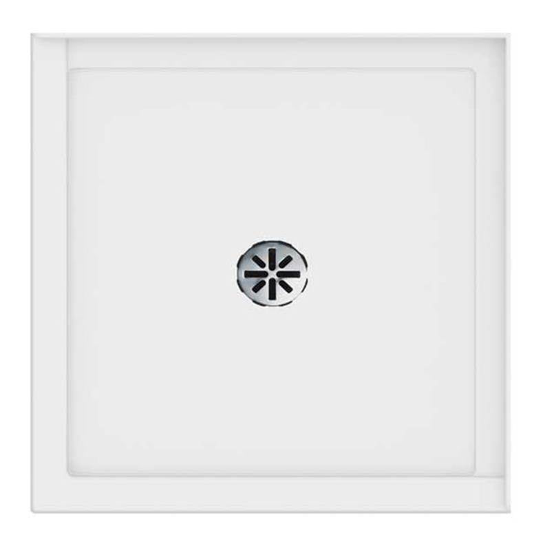 BASE DE DOUCHE 36'' X 36'' IMPACT DRAIN CENTRE (en coin disponible)