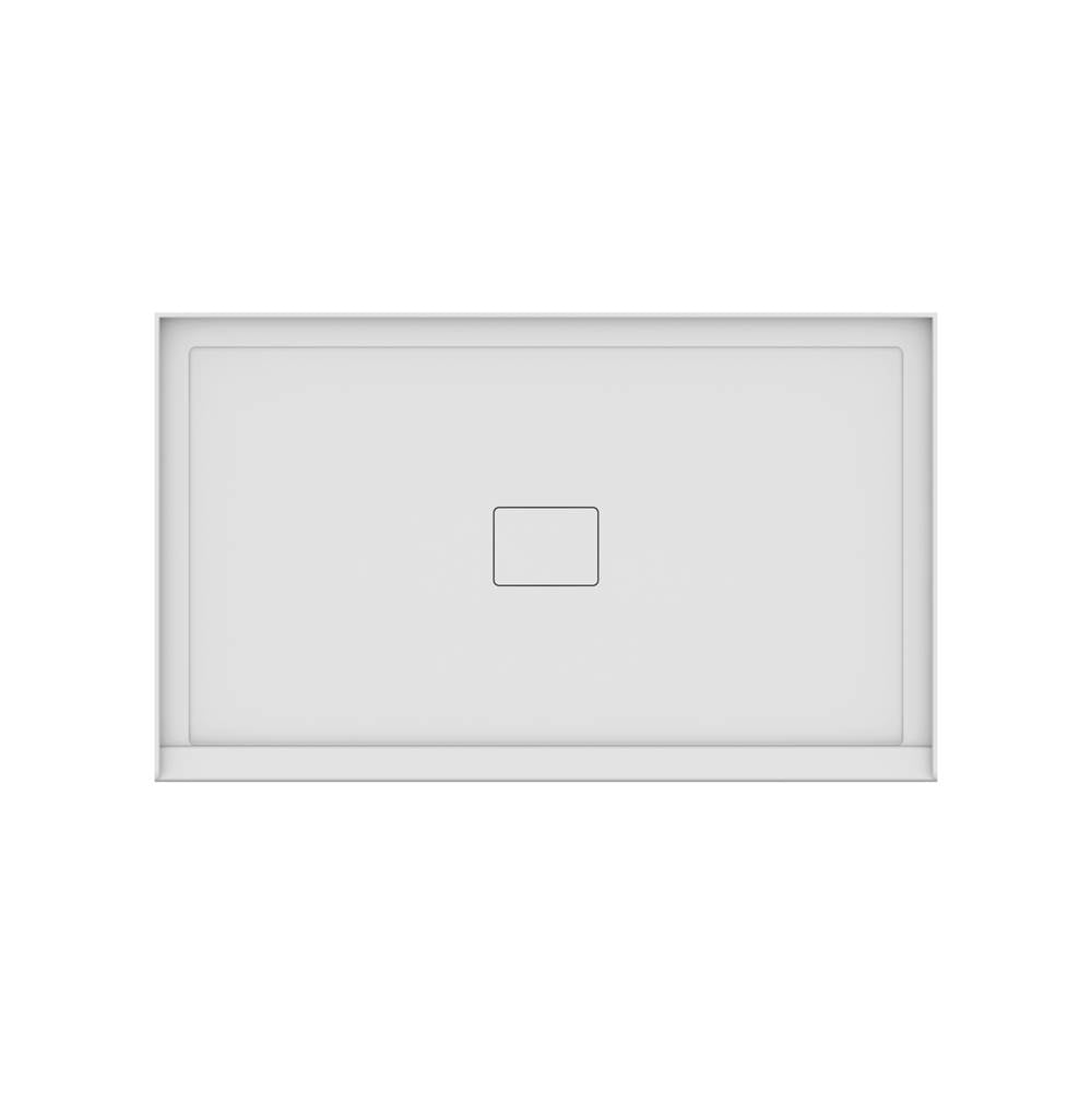 BASE DE DOUCHE 36'' X 60'' ROUGE ALCOVE DRAIN CENTRE (2 coins disponibles)