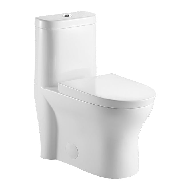 TOILETTE MONOPIÈCE FLORENCE DOUBLE CHASSE BLANCHE