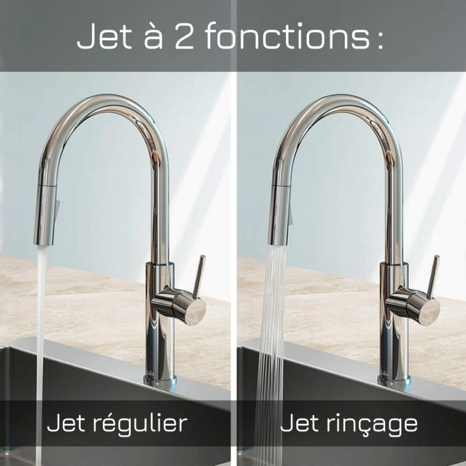 ROBINET D'EVIER SPECIFIK 1 TROU