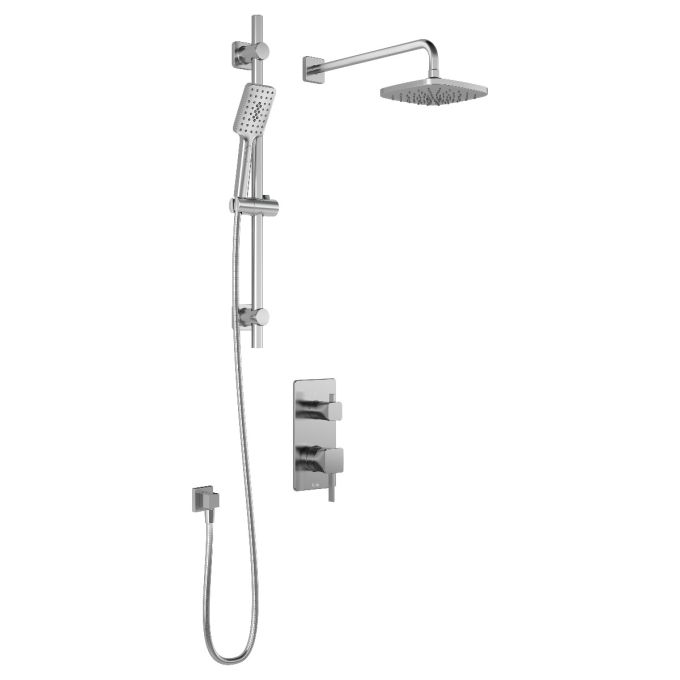 ENSEMBLE DE DOUCHE SOBRIO CARRÉ 2 FONCT